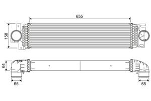 Valeo Ladeluftkühler  818687