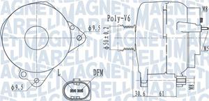 Magneti Marelli Generator  063732118010