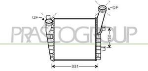 Prasco Ladeluftkühler rechts  AD830N002