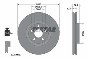 ford Remschijf 92293605