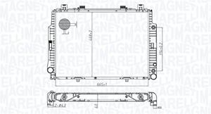 Magneti Marelli Kühler, Motorkühlung  350213174700