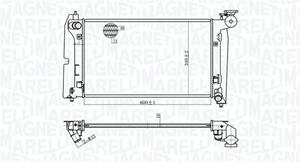 Magneti Marelli Kühler, Motorkühlung  350213175800