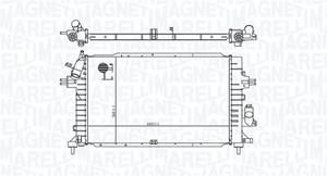 Magneti Marelli Kühler, Motorkühlung  350213176100