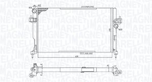 Magneti Marelli Kühler, Motorkühlung  350213191500