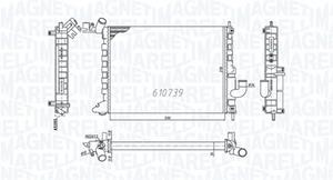 Magneti Marelli Kühler, Motorkühlung  350213200200