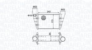 Magneti Marelli Ladeluftkühler  351319204070