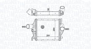 Magneti Marelli Ladeluftkühler  351319204220