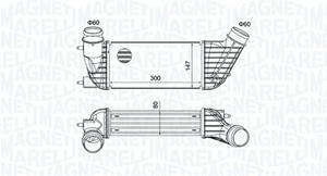 Magneti Marelli Ladeluftkühler  351319204260