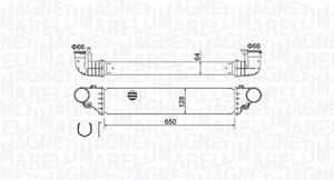 Magneti Marelli Ladeluftkühler  351319204640