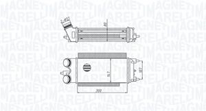 Magneti Marelli Ladeluftkühler  351319205290