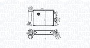 Magneti Marelli Ladeluftkühler  351319205480