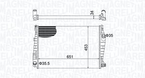 Magneti Marelli Kühler, Motorkühlung  350213152000