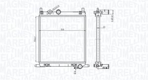 Magneti Marelli Kühler, Motorkühlung  350213167500