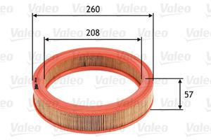 Valeo Luftfilter  585686