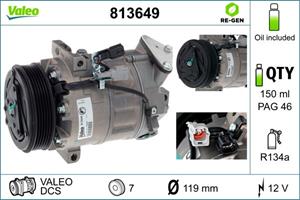 Valeo Kompressor, Klimaanlage  813649