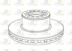 Roadhouse Bremsscheibe Vorderachse  NSX1055.20