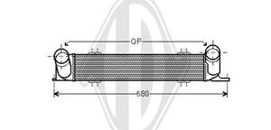 Diederichs Ladeluftkühler  DCA1113