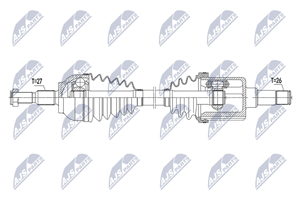 NTY Antriebswelle Vorderachse links  NPW-FR-101