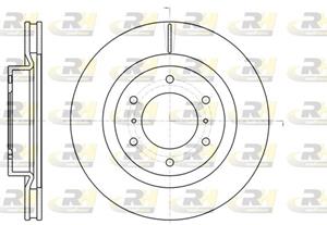 Bremsscheibe Vorderachse Roadhouse 61100.10