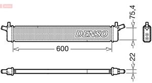 Denso Kühler, Motorkühlung  DRM50136