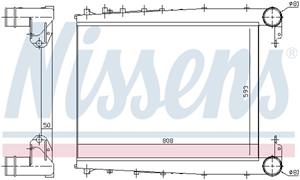 Nissens Ladeluftkühler  97070