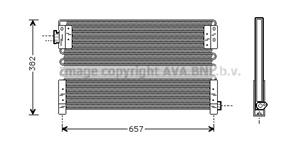 highwayautomotive Condensor, airconditioning HIGHWAY AUTOMOTIVE VL5017