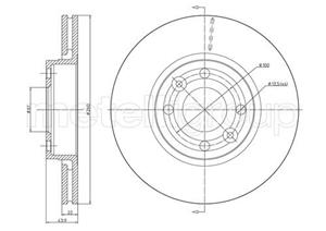 Cifam Bremsscheibe  800-641C