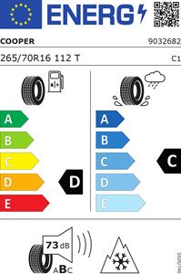 Cooper Discoverer at3 4s owl 265/70 R16 112T