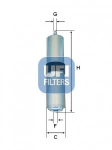 UFI Kraftstofffilter  31.926.00