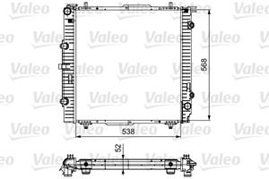 Valeo Kühler, Motorkühlung  732459