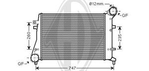 Diederichs Ladeluftkühler  DCA1019