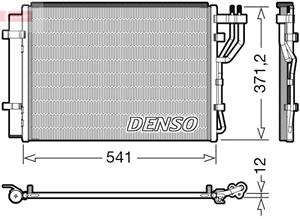 Denso Kondensator, Klimaanlage  DCN43010