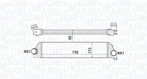 Magneti Marelli Ladeluftkühler  351319205410