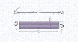 Magneti Marelli Ladeluftkühler  351319204310