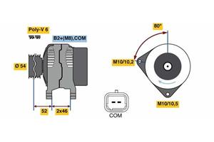 Bosch Generator  0 986 048 360