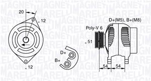 Magneti Marelli Generator  063321836010