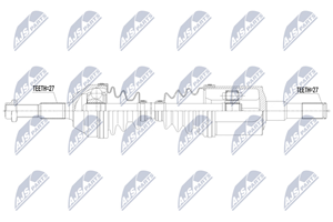 NTY Antriebswelle Vorderachse links  NPW-CH-100