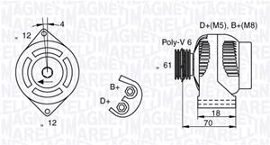 Magneti Marelli Generator  063377004010