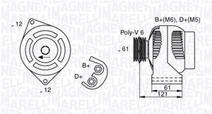 Magneti Marelli Generator  063377017010