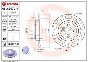 SHW Performance Bremsscheibe Wave Disc Hinterachse ARX47416 Bremsscheiben,Scheibenbremsen AUDI,A6 Avant (4G5, 4GD, C7)