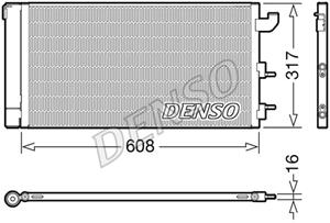 Denso Kondensator, Klimaanlage  DCN09144