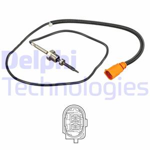 Sensor, Abgastemperatur Delphi TS30166