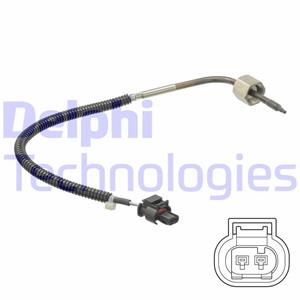 Sensor, Abgastemperatur Delphi TS30203
