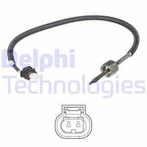Sensor, Abgastemperatur Delphi TS30222