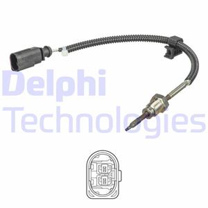 Sensor, Abgastemperatur Delphi TS30258