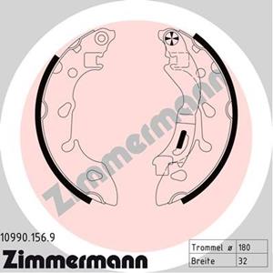 Bremsbackensatz Hinterachse Zimmermann 10990.156.9