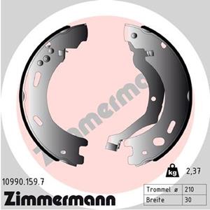 Bremsbackensatz, Feststellbremse Hinterachse beidseitig Zimmermann 10990.159.7