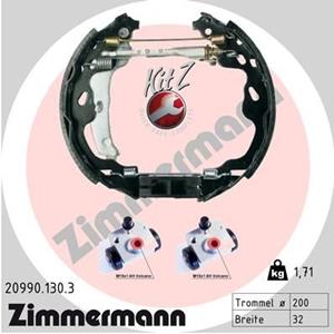 Bremsbackensatz Hinterachse Zimmermann 20990.130.3