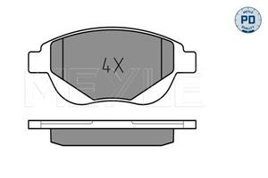 Bremsbelagsatz, Scheibenbremse Vorderachse Meyle 025 250 9419/PD