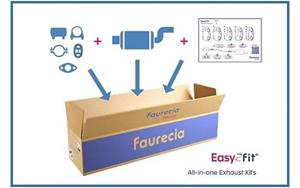 faurecia Endschalldämpfer Easy2Fit mit Anbauteilen hella für citroen saxo (S0 S1)